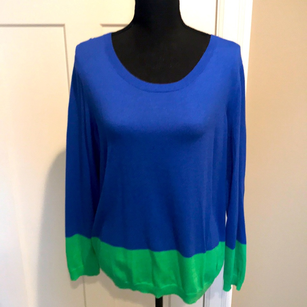 Talbots scoop neck sweater XL